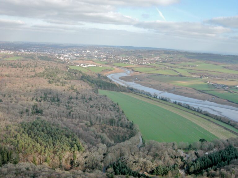 L'elorn vue du ciel