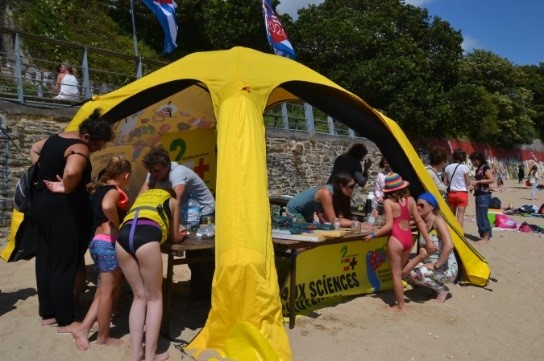 Anim science à la plage