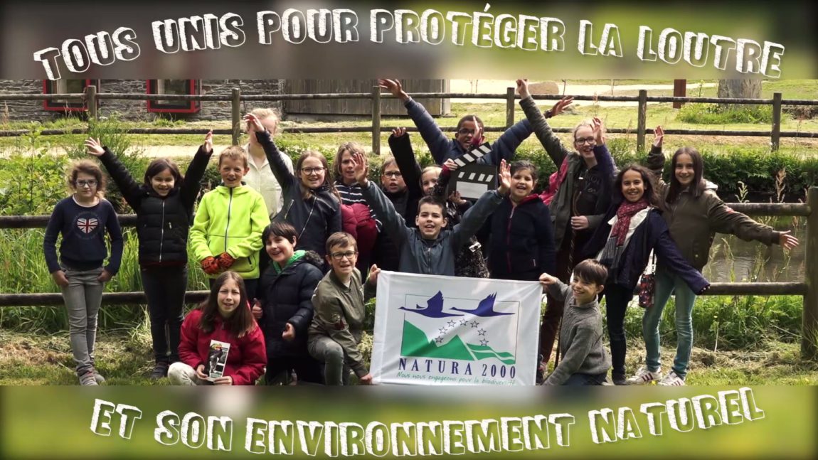 Vidéo scolaire “Loutre d’Europe” – Site Natura 2000 “Rivière Elorn” / Juillet 2018