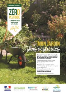 Affiche personnalisable a4 web jardin sbe