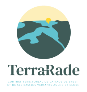Logo terrarade vertical couleur