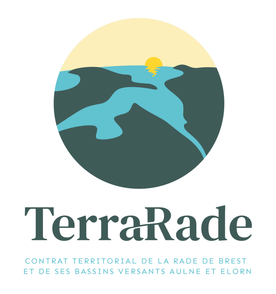 Logo terrarade vertical couleur