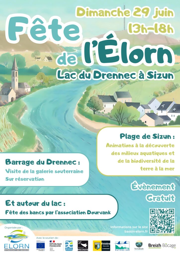 Affiche fête de l'Elorn du Dimanche 29 juin 2025